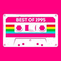 Best Of 1995 Retro 30th Birthday Mixtape Womens T-Shirt