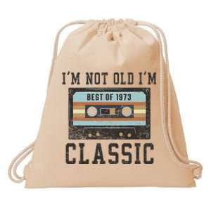 Best of 1973 50th Birthday Gifts BDay Drawstring Bag