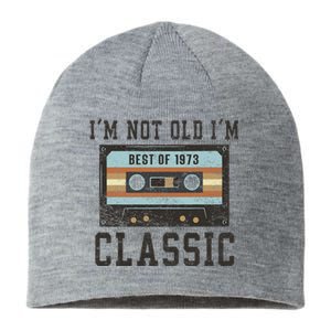 Best of 1973 50th Birthday Gifts BDay Sustainable Beanie