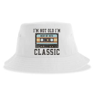 Best of 1973 50th Birthday Gifts BDay Sustainable Bucket Hat