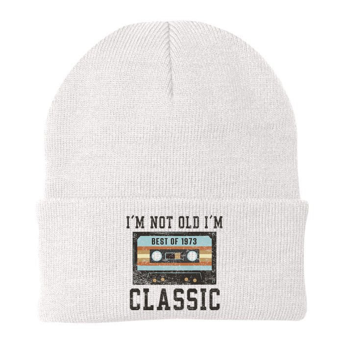 Best of 1973 50th Birthday Gifts BDay Knit Cap Winter Beanie