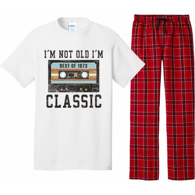 Best Of 1973 50th Birthday Gifts Men BDay 50 Birthday Pajama Set