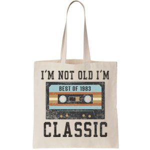 Best Of 1983 41st Birthday Gifts Bday 41 Birthday Tote Bag