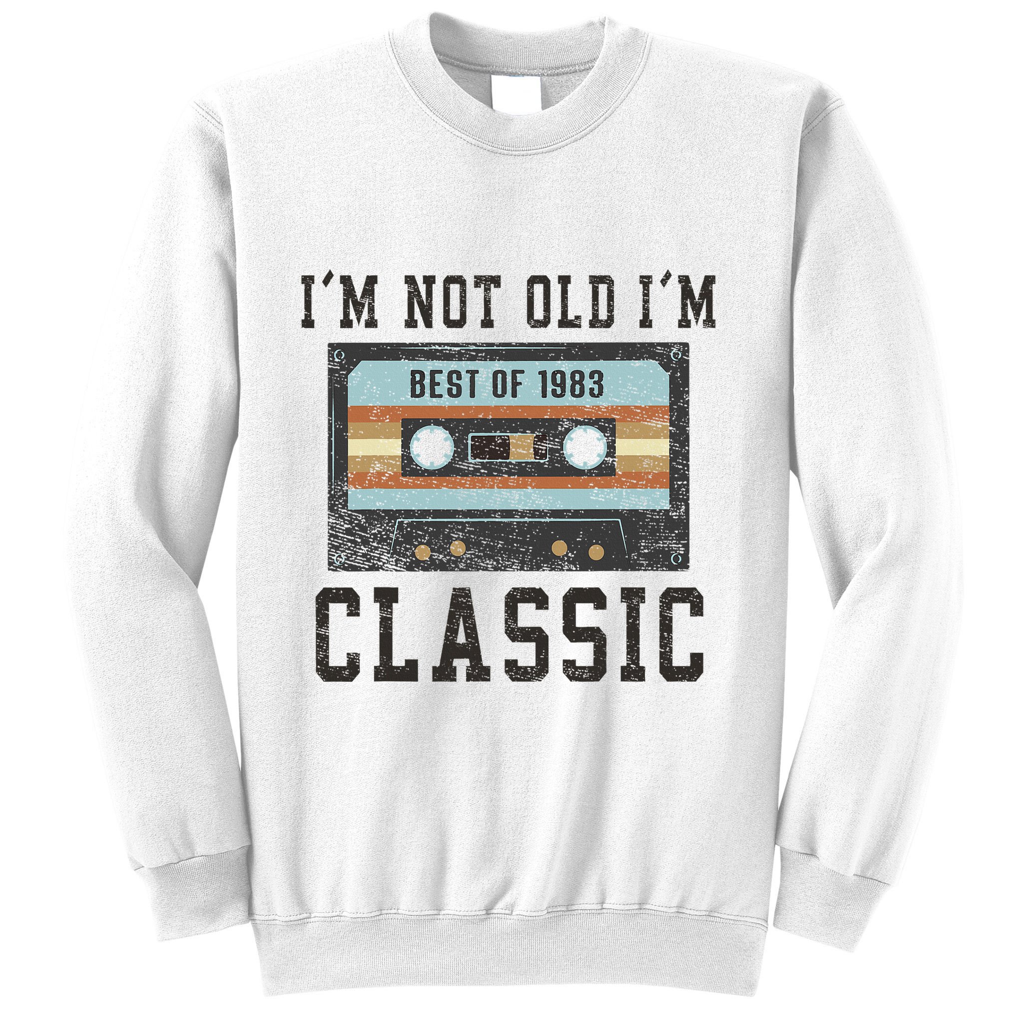 Best Of 1983 41st Birthday Gifts Bday 41 Birthday Sweatshirt