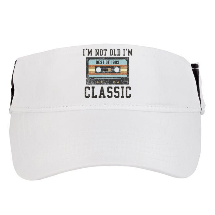 Best Of 1983 41st Birthday Gifts Bday 41 Birthday Adult Drive Performance Visor