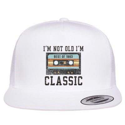Best Of 1983 41st Birthday Gifts Bday 41 Birthday Flatbill Hat
