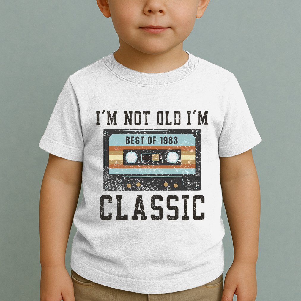 Best Of 1983 41st Birthday Gifts Bday 41 Birthday Toddler T-Shirt