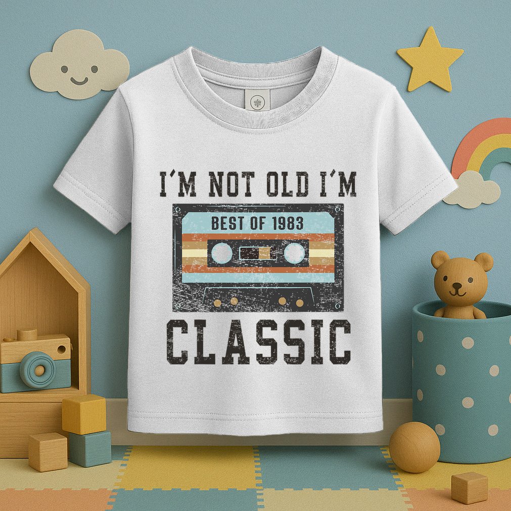 Best Of 1983 41st Birthday Gifts Bday 41 Birthday Toddler T-Shirt