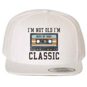 Best Of 1983 41st Birthday Gifts Bday 41 Birthday Wool Snapback Cap