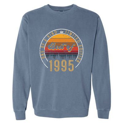 Best Of 1995 Birthday Gift 27 Years Old Garment-Dyed Sweatshirt