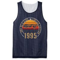 Best Of 1995 Birthday Gift 27 Years Old Mesh Reversible Basketball Jersey Tank