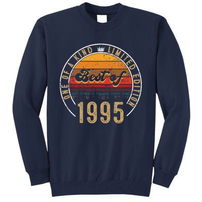 Best Of 1995 Birthday Gift 27 Years Old Tall Sweatshirt