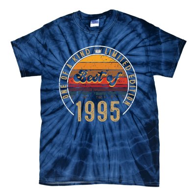 Best Of 1995 Birthday Gift 27 Years Old Tie-Dye T-Shirt