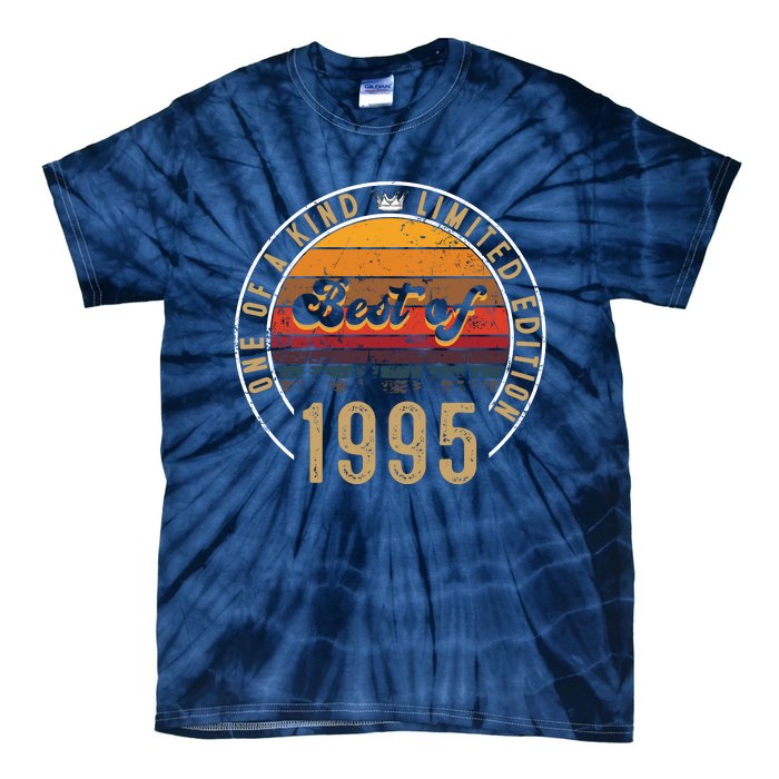 Best Of 1995 Birthday Gift 27 Years Old Tie-Dye T-Shirt