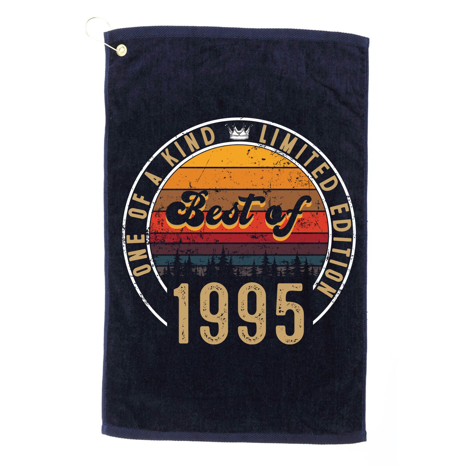 Best Of 1995 Birthday Gift 27 Years Old Golf Towel