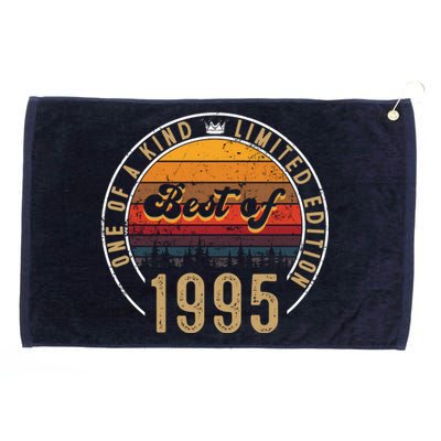 Best Of 1995 Birthday Gift 27 Years Old Grommeted Golf Towel