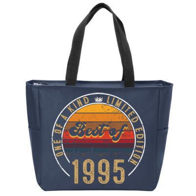 Best Of 1995 Birthday Gift 27 Years Old Zip Tote Bag