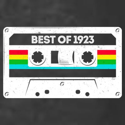 Best Of 1923 Retro 100th Birthday Mixtape T-Shirt