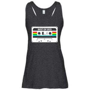 Best Of 1923 Retro 100th Birthday Mixtape Ladies Essential Flowy Tank