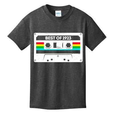 Best Of 1923 Retro 100th Birthday Mixtape Kids T-Shirt