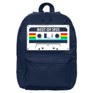 Best Of 1923 Retro 100th Birthday Mixtape 16 in Basic Backpack