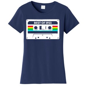 Best Of 1923 Retro 100th Birthday Mixtape Women's T-Shirt