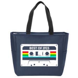 Best Of 1923 Retro 100th Birthday Mixtape Zip Tote Bag