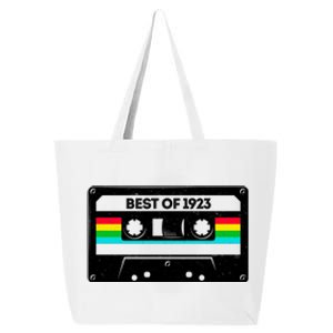 Best Of 1923 Retro 100th Birthday Mixtape 25L Jumbo Tote