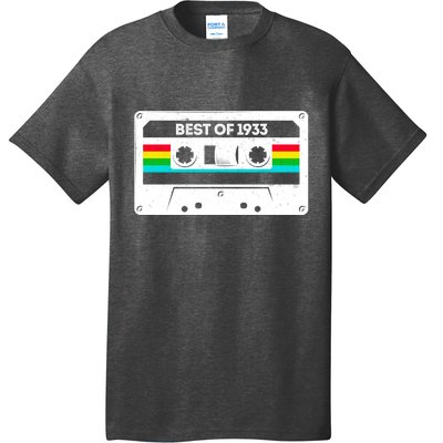 Best Of 1933 Retro 90th Birthday Mixtape T-Shirt