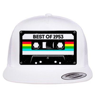 Best Of 1953 Retro 70th Birthday Mixtape Flatbill Hat