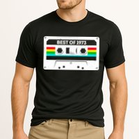 Best Of 1973 Retro 50th Birthday Mixtape Cooling Performance Crew T-Shirt