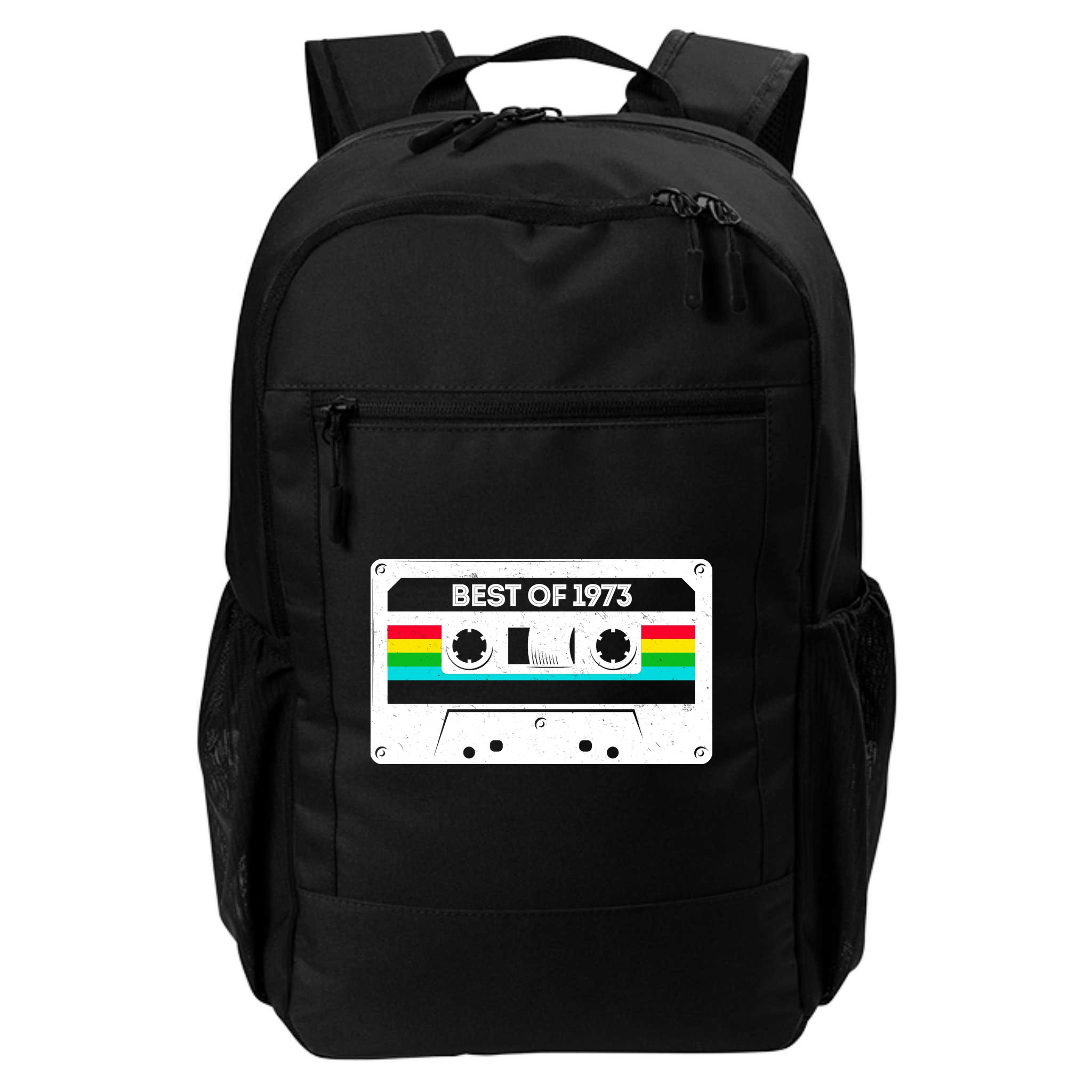 Best Of 1973 Retro 50th Birthday Mixtape Backpack