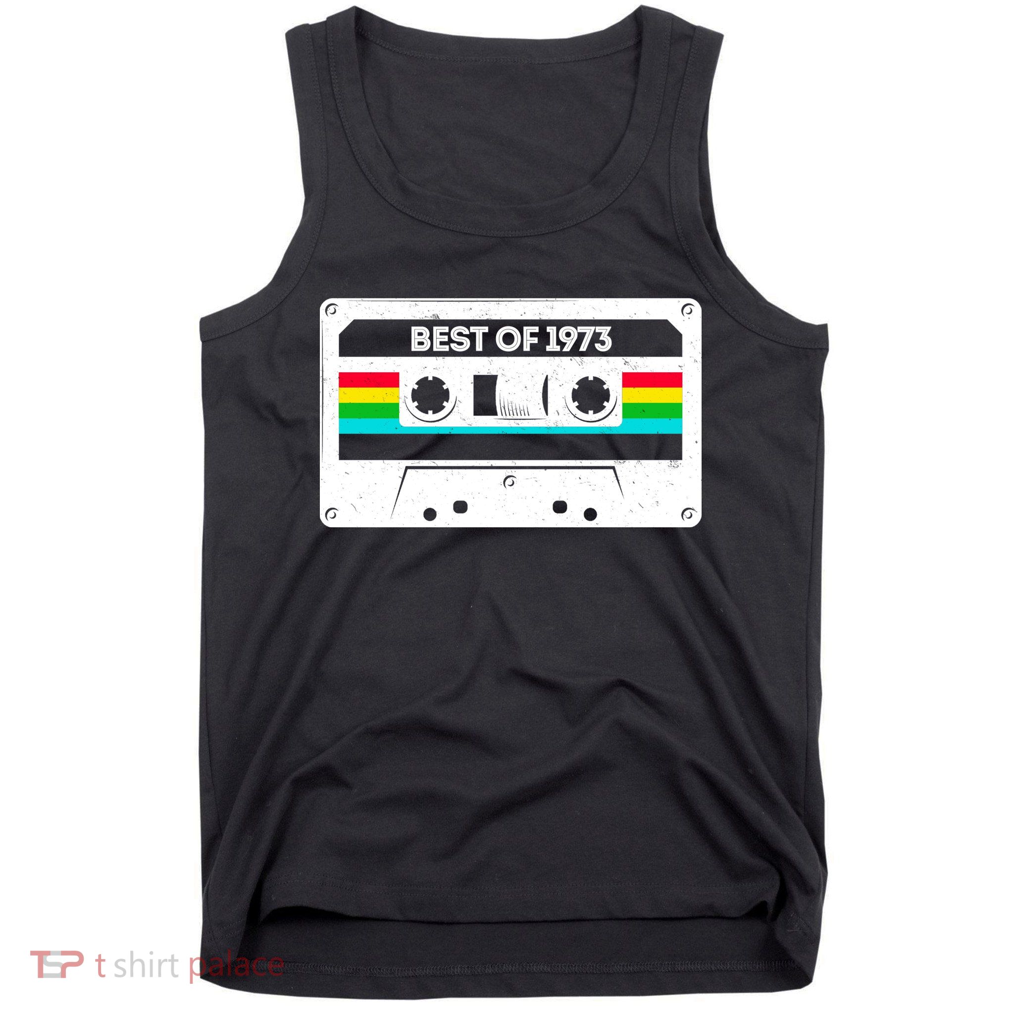 Best Of 1973 Retro 50th Birthday Mixtape Tank Top