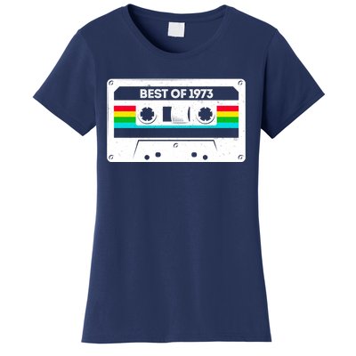 Best Of 1973 Retro 50th Birthday Mixtape Women's T-Shirt