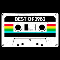 Best Of 1983 Retro 40th Birthday Mixtape Drawstring Bag