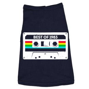 Best Of 1983 Retro 40th Birthday Mixtape Doggie Tank