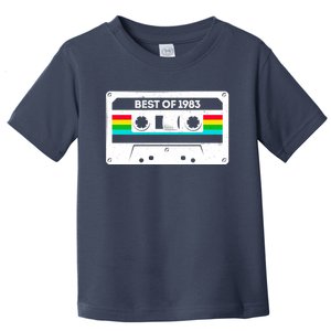 Best Of 1983 Retro 40th Birthday Mixtape Toddler T-Shirt