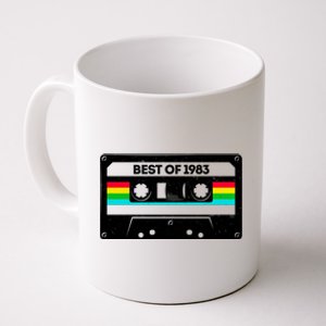 Best Of 1983 Retro 40th Birthday Mixtape Coffee Mug