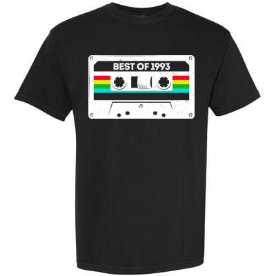 Best Of 1993 Retro 30th Birthday Mixtape Garment-Dyed Heavyweight T-Shirt