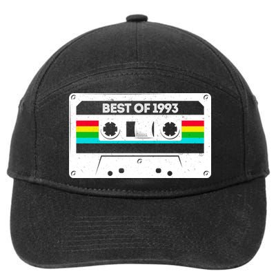 Best Of 1993 Retro 30th Birthday Mixtape 7-Panel Snapback Hat