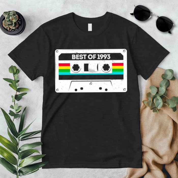 Best Of 1993 Retro 30th Birthday Mixtape Premium T-Shirt