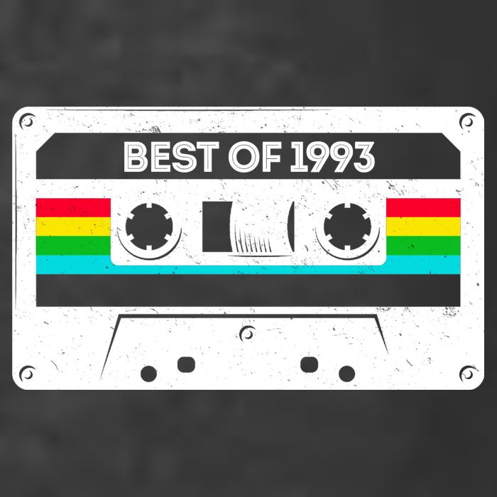 Best Of 1993 Retro 30th Birthday Mixtape Kids T-Shirt
