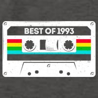 Best Of 1993 Retro 30th Birthday Mixtape Vector Backpack