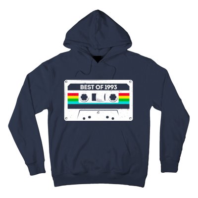 Best Of 1993 Retro 30th Birthday Mixtape Hoodie