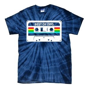 Best Of 1993 Retro 30th Birthday Mixtape Tie-Dye T-Shirt