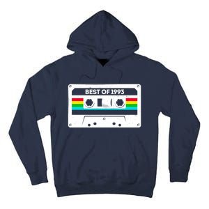 Best Of 1993 Retro 30th Birthday Mixtape Tall Hoodie