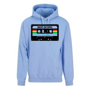 Best Of 1993 Retro 30th Birthday Mixtape Unisex Surf Hoodie