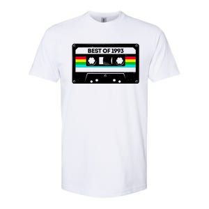 Best Of 1993 Retro 30th Birthday Mixtape Softstyle® CVC T-Shirt