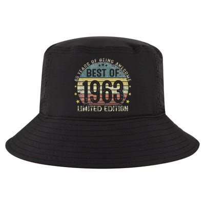 Best Of 1963 60 Years Old 60th Birthday Gifts For Cool Comfort Performance Bucket Hat