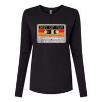 Best Of 1969 54th Birthday Gift Cassette Tape Vintage Womens Cotton Relaxed Long Sleeve T-Shirt